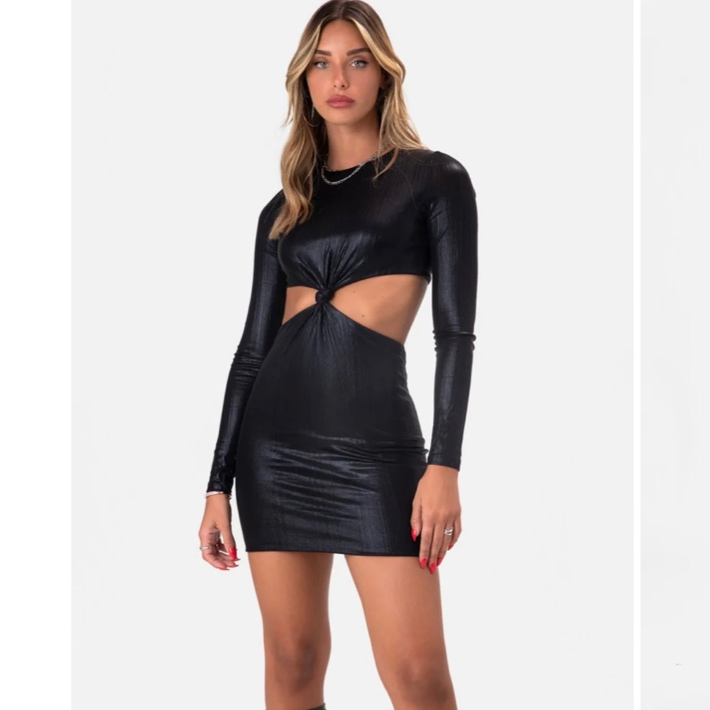 Adika Mini Black Dress